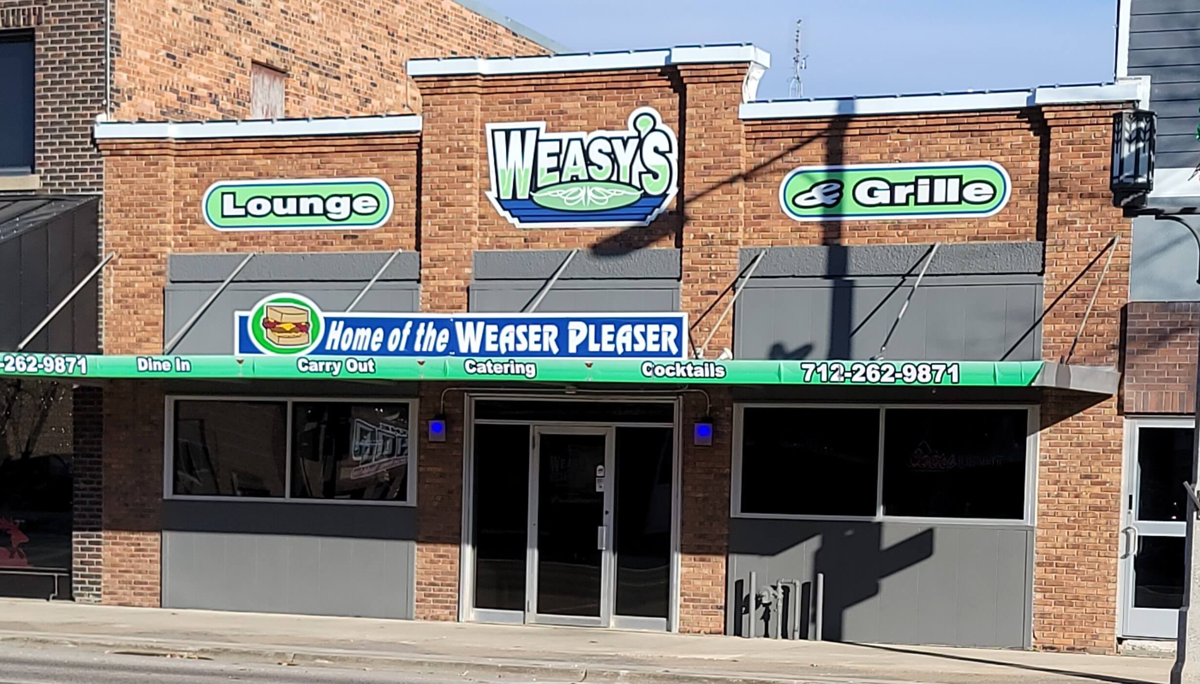 Weasy's Ordering Now – Weasy's Lounge &